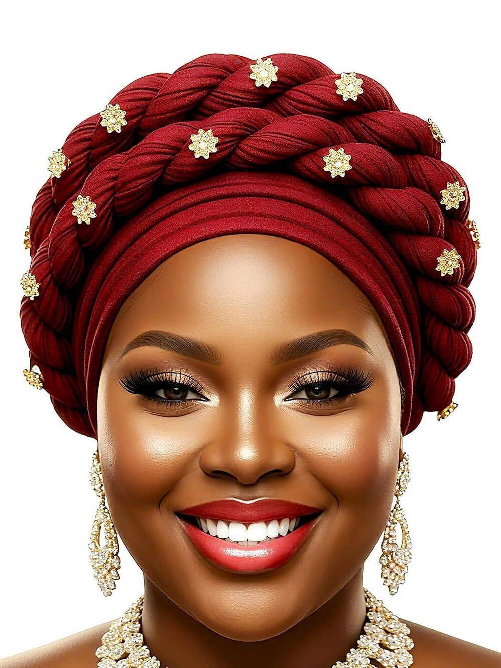 4406 Turban Head Wrap African Turban Headwear